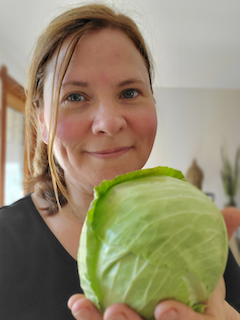 What a gardener looks like (sweaty)