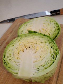No cabbage maggots here