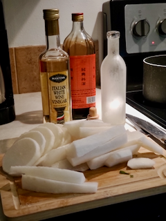 Bahn Mi Daikon: Prep